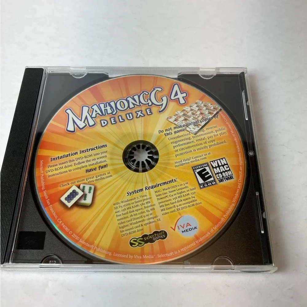 Mahjongg 94 Deluxe PC Game - Orange